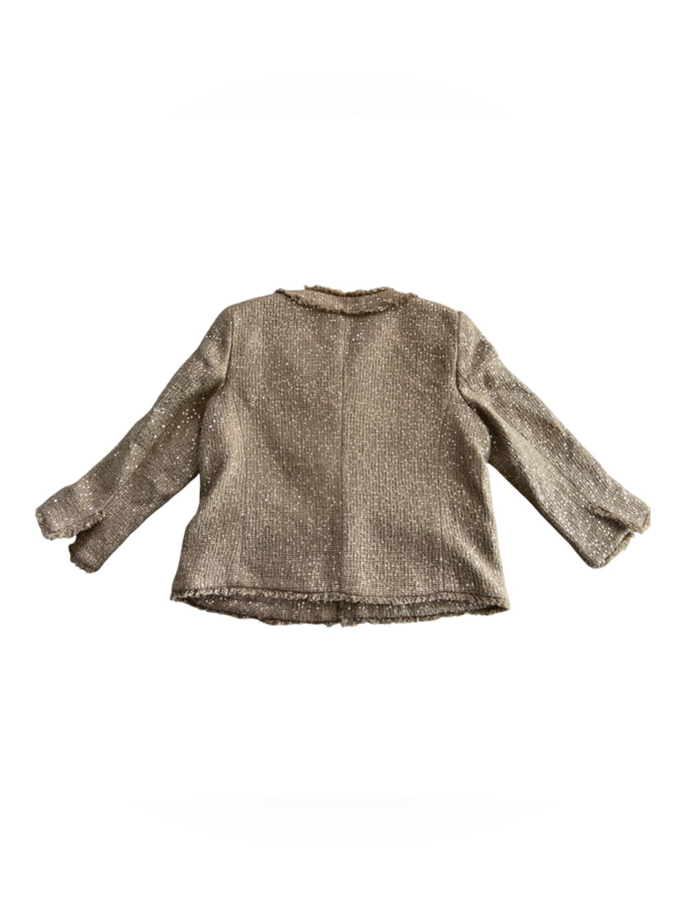 Micheal Kors Metallic Tweed Jacket - Gold - Picture 2 of 6